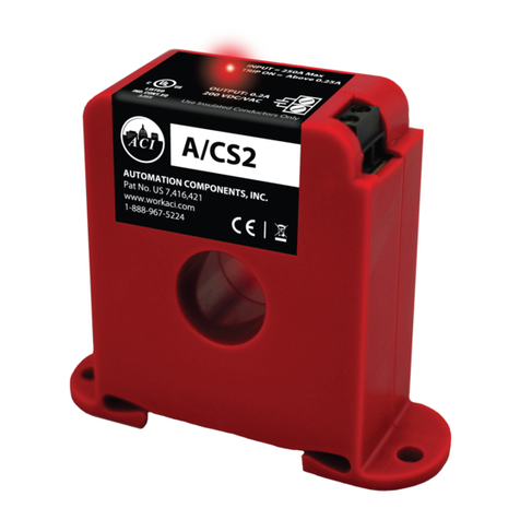 aci A/CS2 Manuel utilisateur