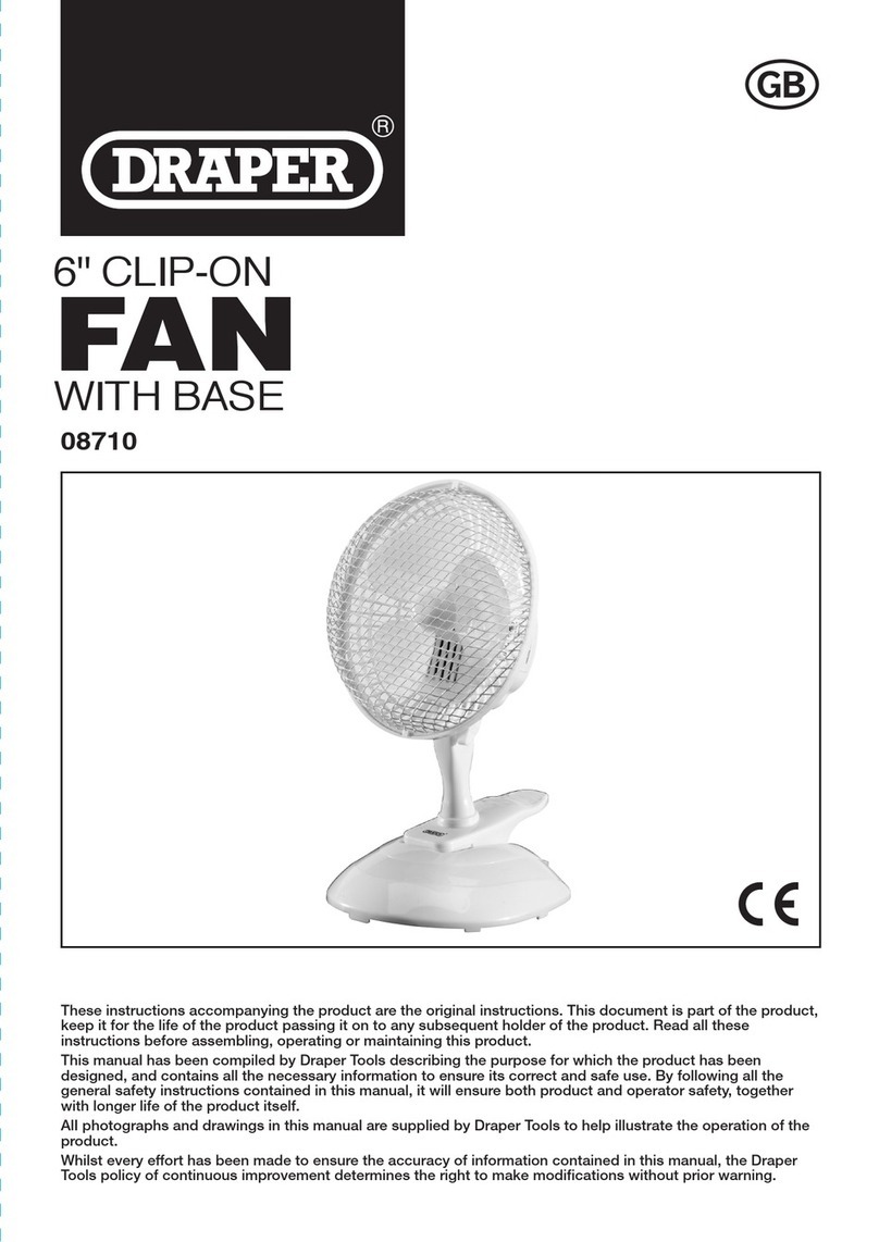 Draper 08710 Manuel utilisateur