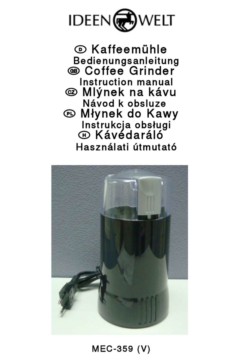 Ideen Welt MEC-359 Manuel utilisateur