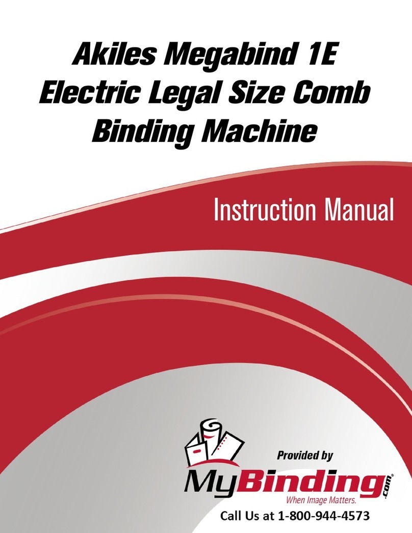 Akiles MEGABIND-1E Manuel utilisateur