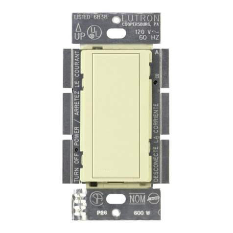 Lutron Electronics MAESTRO MRF2-8S-DV Manuel utilisateur