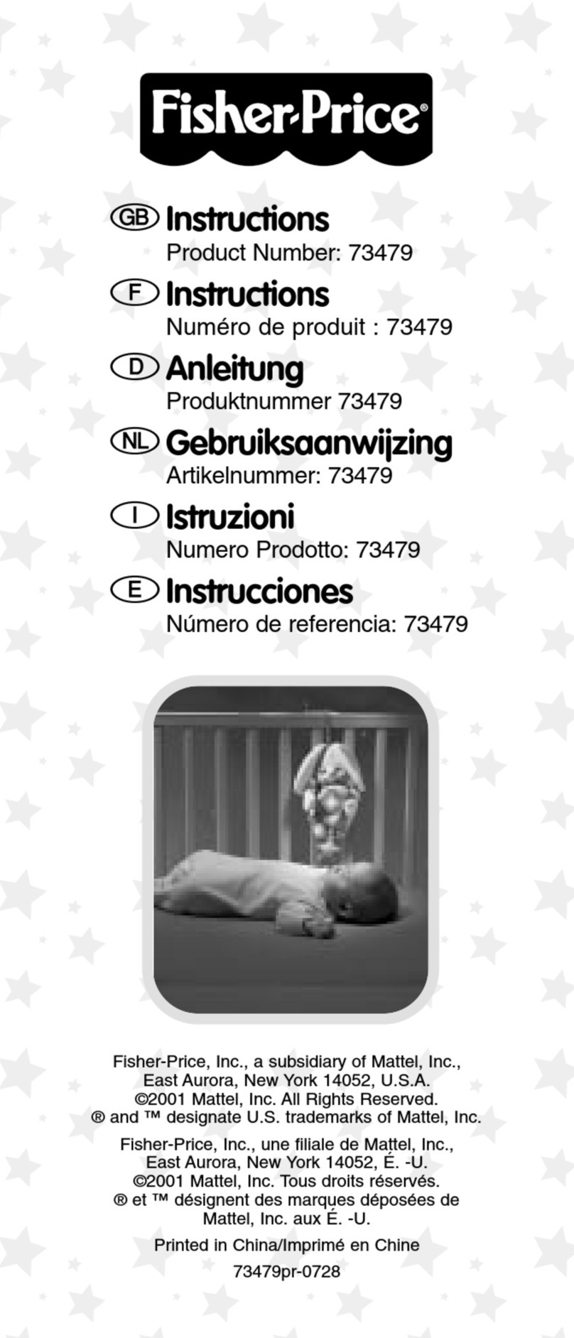 Fisher-Price 73479 Manuel utilisateur