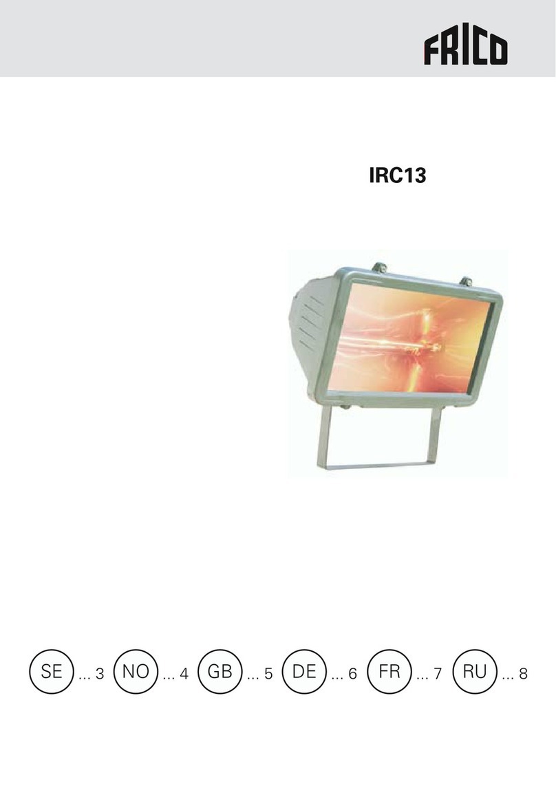 Frico IRC13 Manuel utilisateur