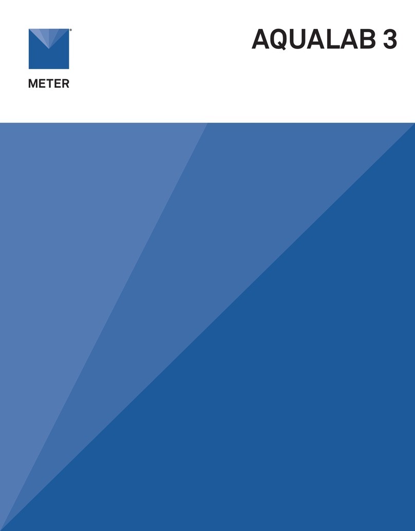 METER AQUALAB 3 Manuel utilisateur
