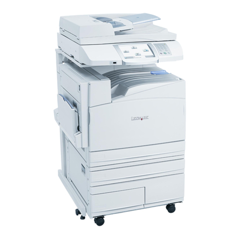 Lexmark X940E Manuel d'utilisation