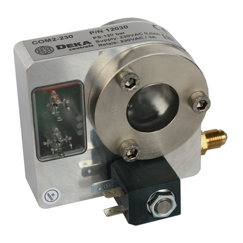 DEKA Controls COM1 Manuel utilisateur