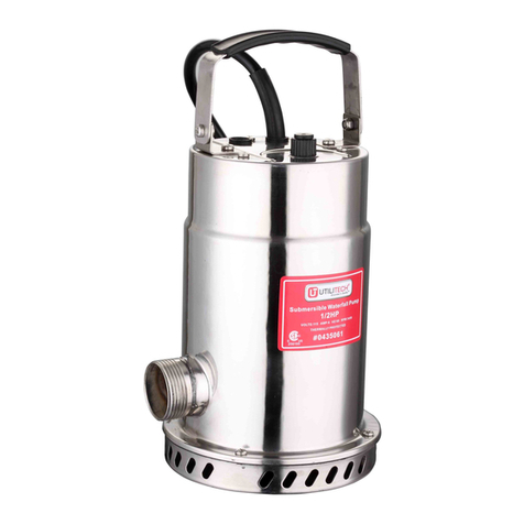 Utilitech PPWF50 Manuel utilisateur