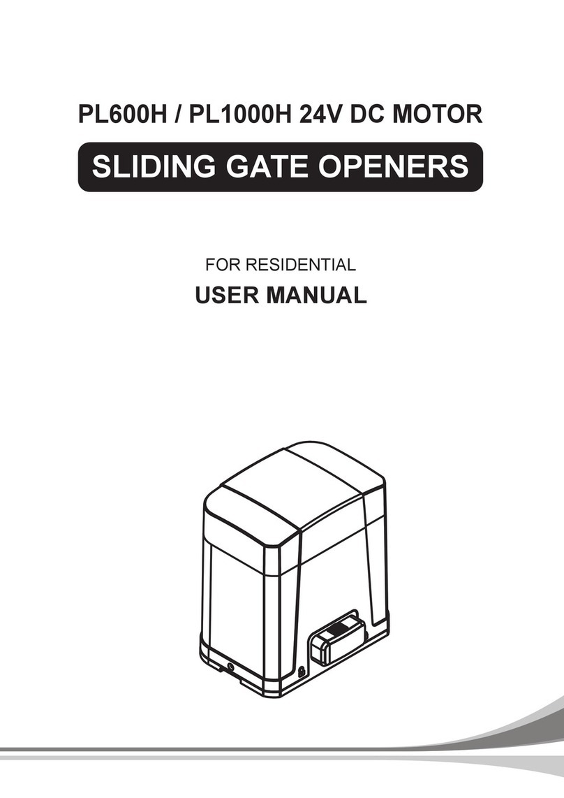 Timotion PL600H Manuel utilisateur