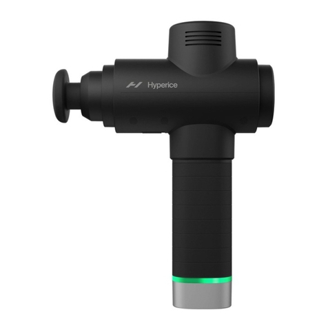 HYPERICE Hypervolt 2 Pro Manuel utilisateur