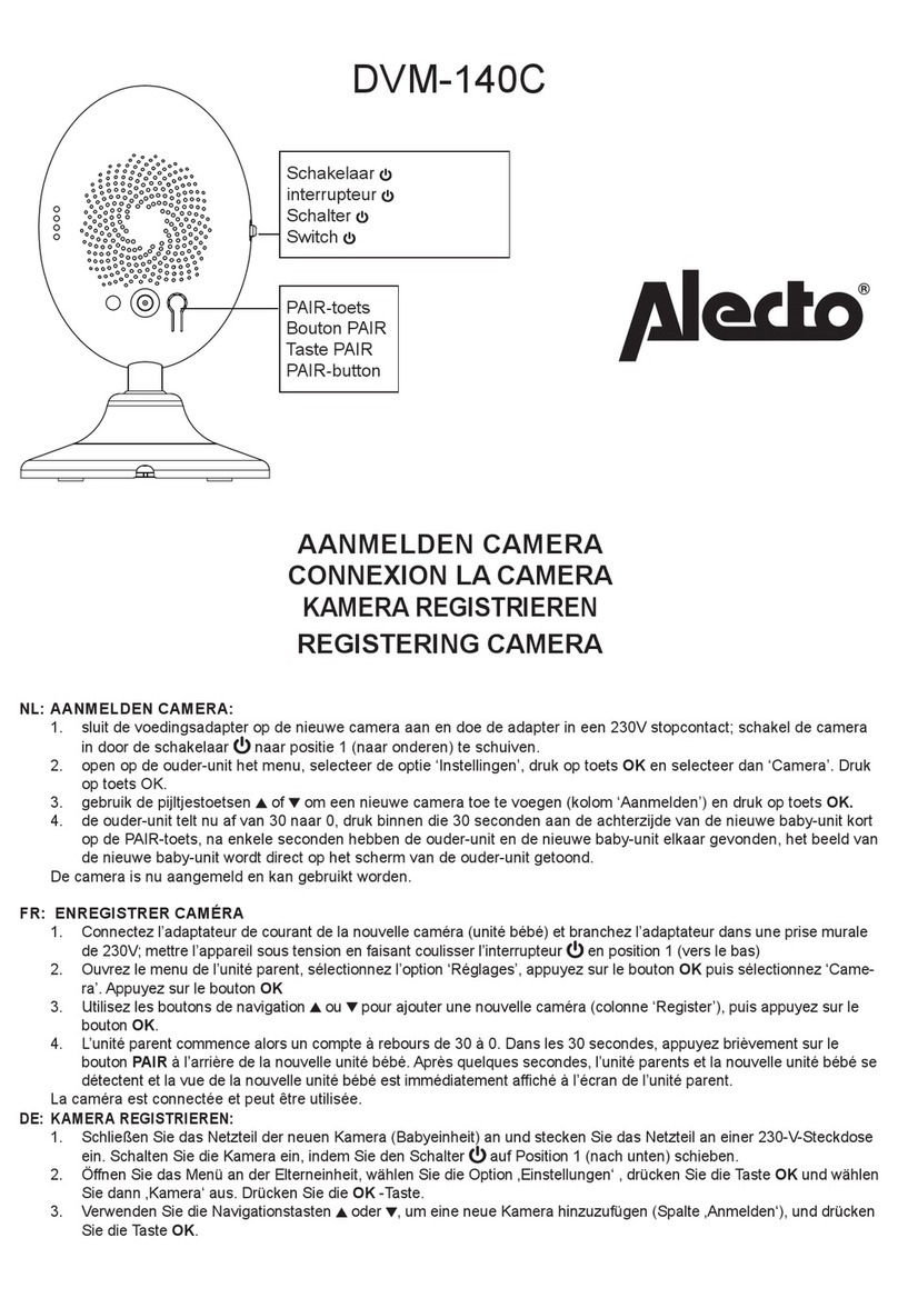 Alecto DVM-140C Manuel utilisateur