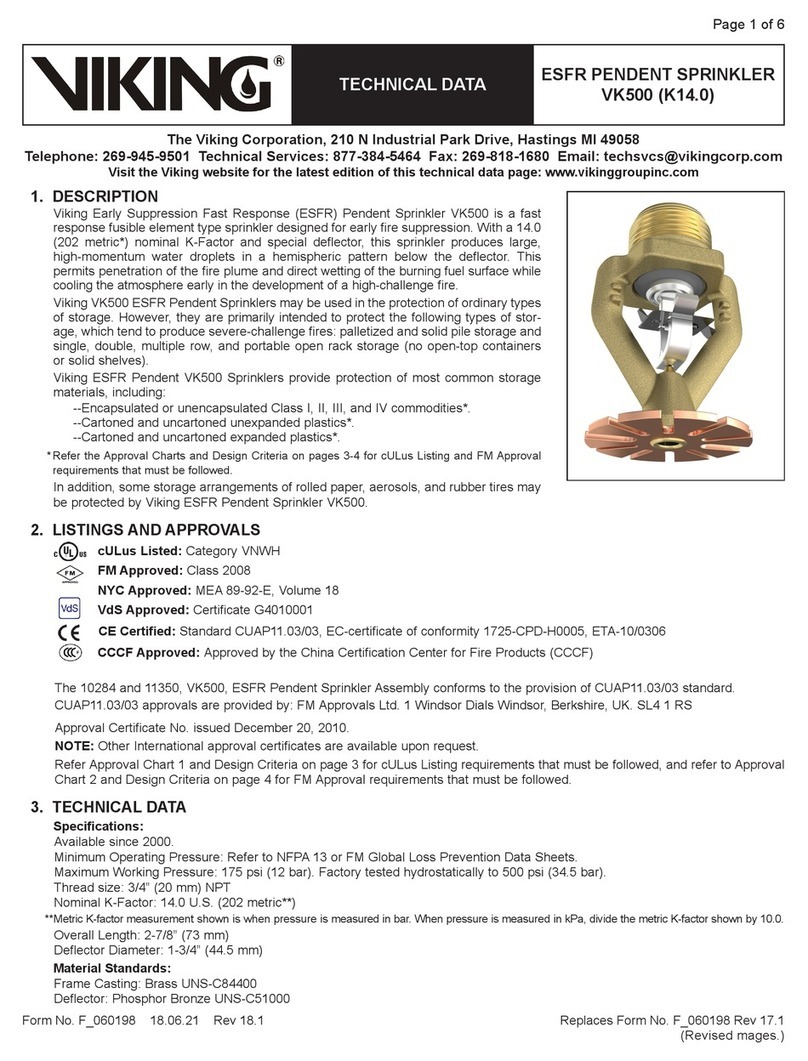 Viking VK500 Manuel d'instructions