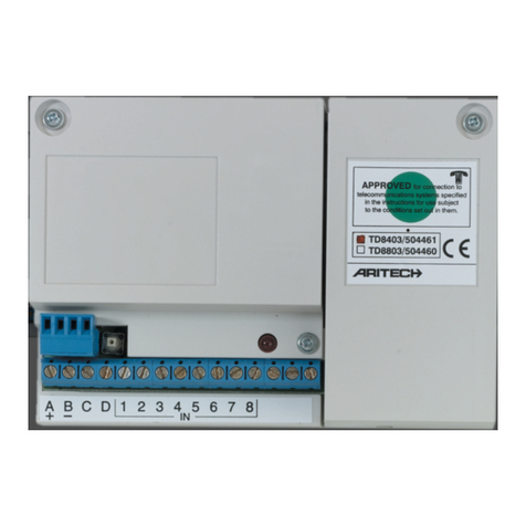 Aritech TD8403 Manuel du propriétaire