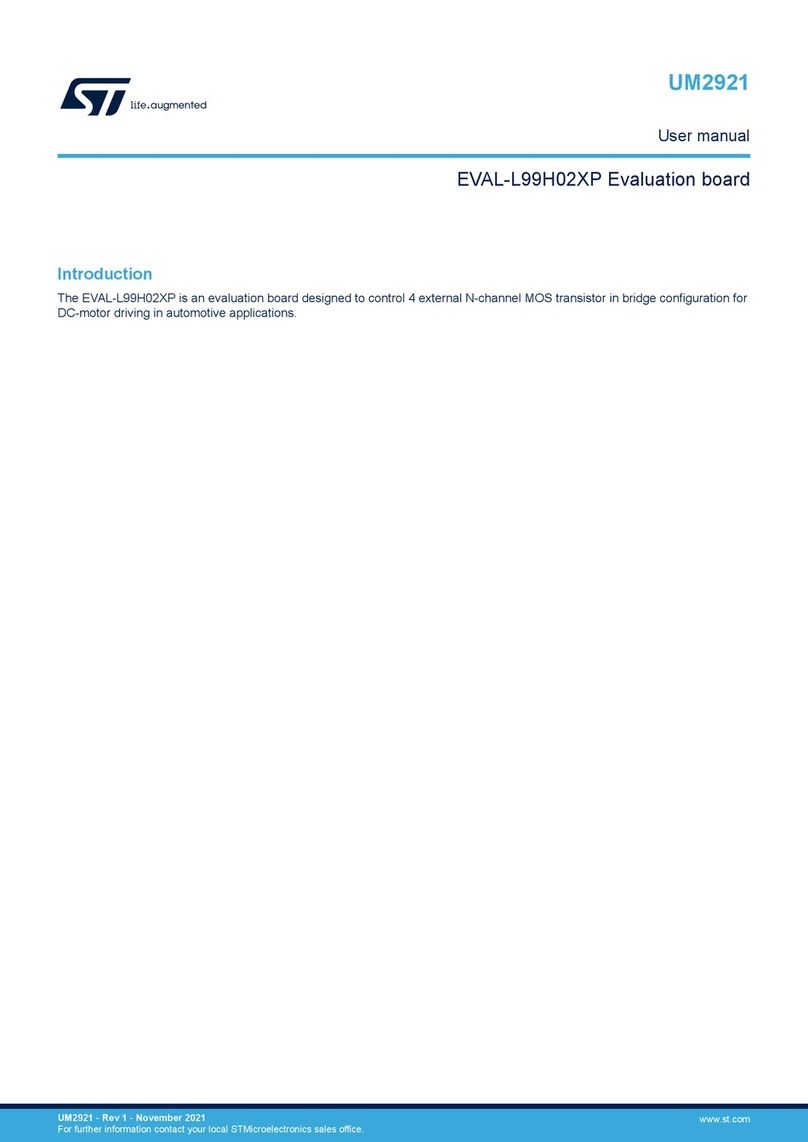 ST EVAL-L99H02XP Manuel utilisateur