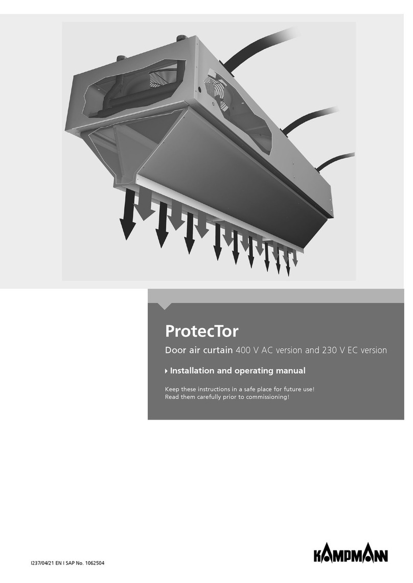 Kampmann ProtecTor 20 68 Series Manuel utilisateur
