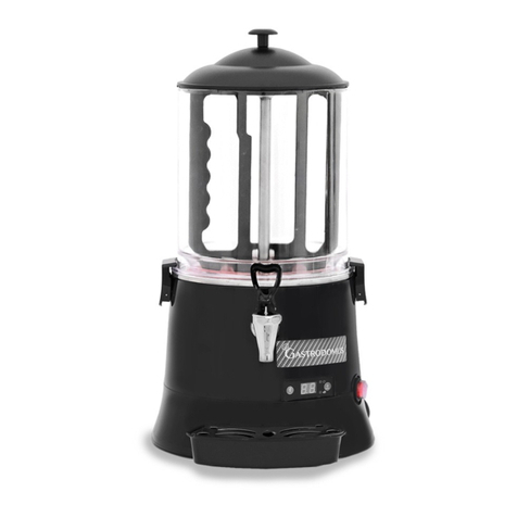 Gastrodomus CHOCOLADY 5 Manuel utilisateur Gastrodomus CHOCOLADY 5 Manuel utilisateur