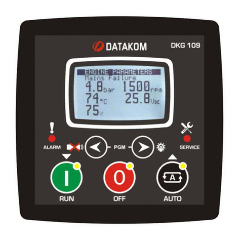 Datakom DKG-109 Manuel utilisateur