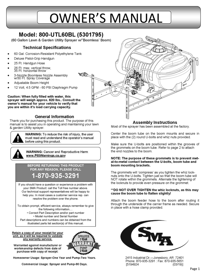 SMA 800-UTL60BL Manuel utilisateur