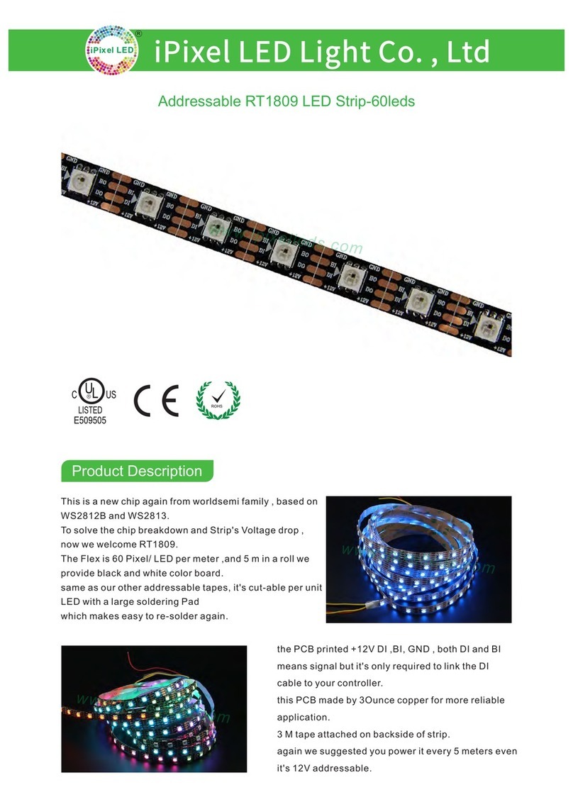 iPixel LED Light S010060CB3SD2 Manuel utilisateur