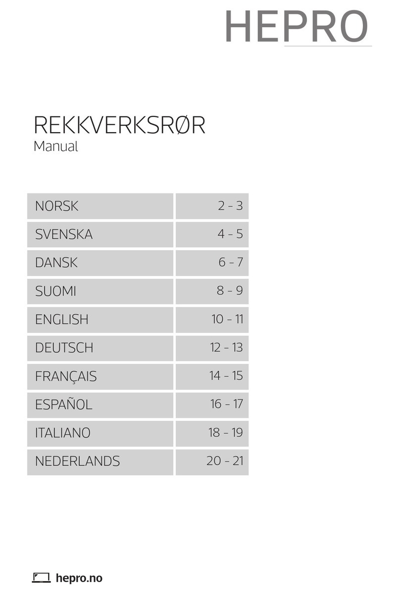 HEPRO 35149 Manuel utilisateur