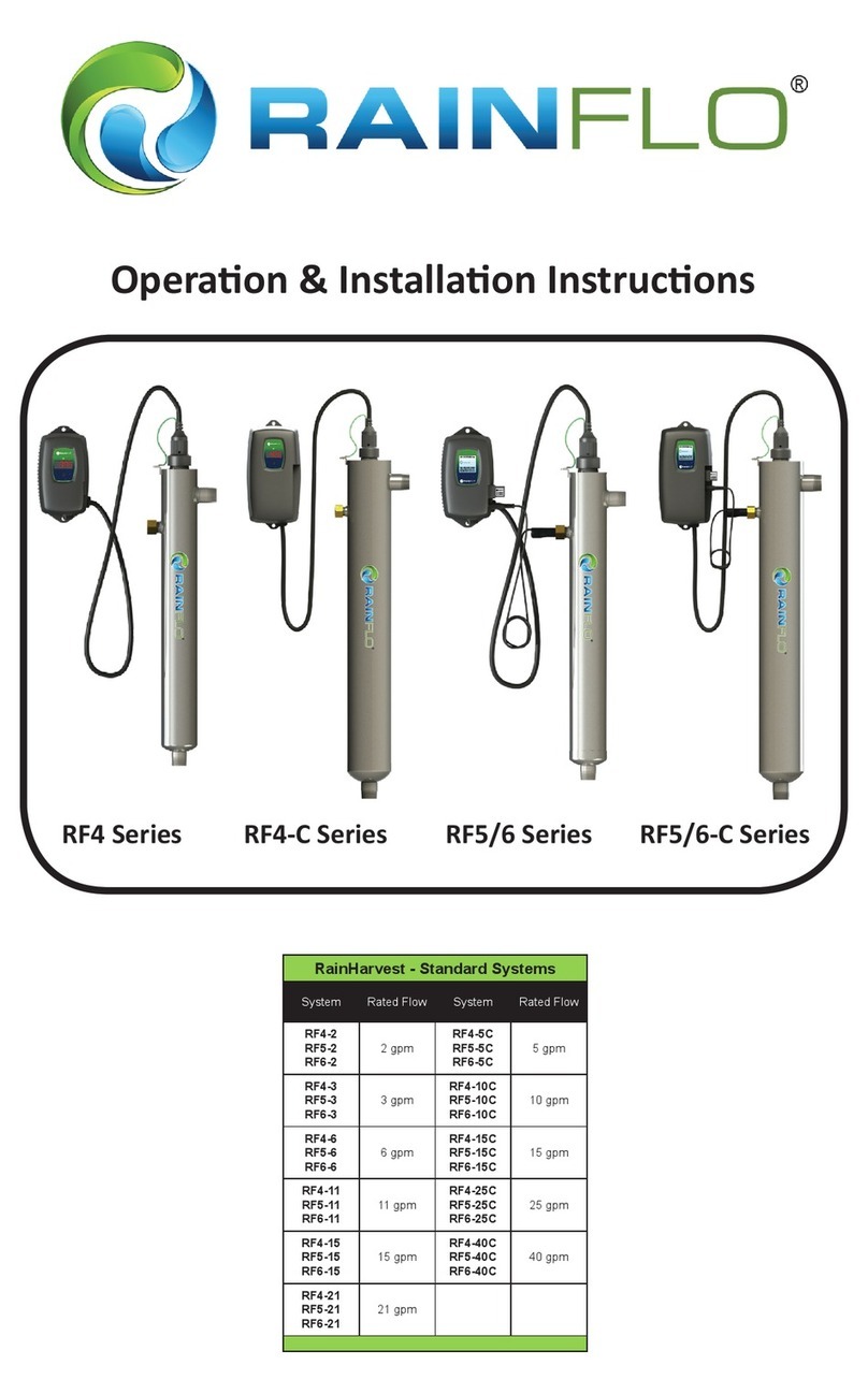RainFlo RF4 Series Manuel utilisateur