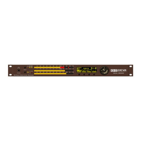DEVA Broadcast DB4005 Manuel utilisateur