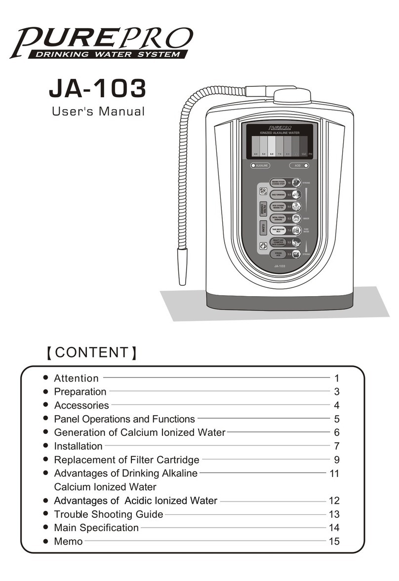 Pure-Pro JA-103 Manuel utilisateur