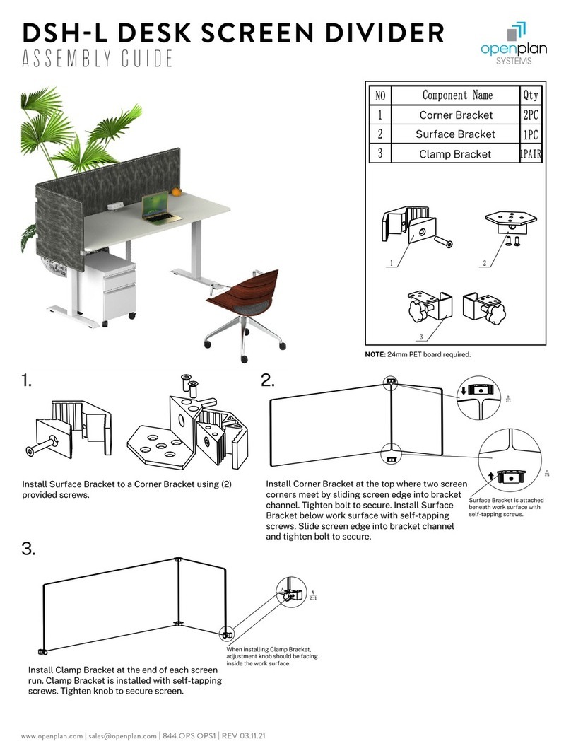 Openplan DSH-L Manuel utilisateur Openplan DSH-L Manuel utilisateur