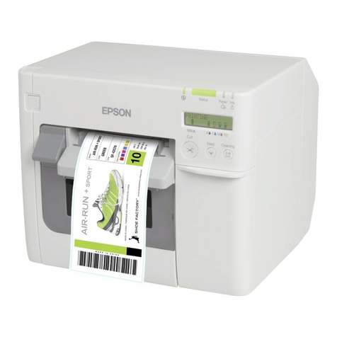 Epson TM-C3500 Series Manuel de l'opérateur