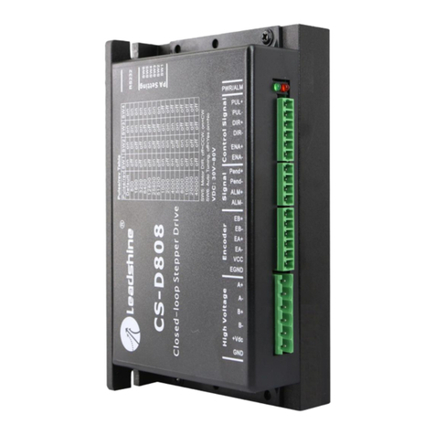 Leadshine CS-D808 Manuel utilisateur