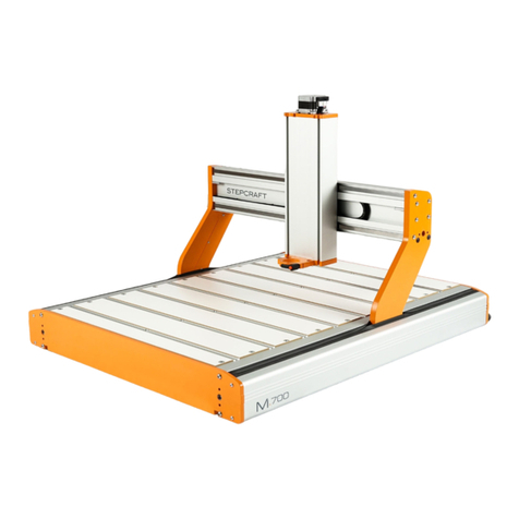 STEPCRAFT M Series Manuel utilisateur STEPCRAFT M Series Manuel utilisateur