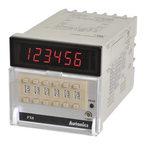 Autonics FX Series Manuel utilisateur