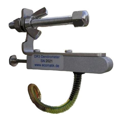 Ecomatik DR3 Manuel utilisateur Ecomatik DR3 Manuel utilisateur