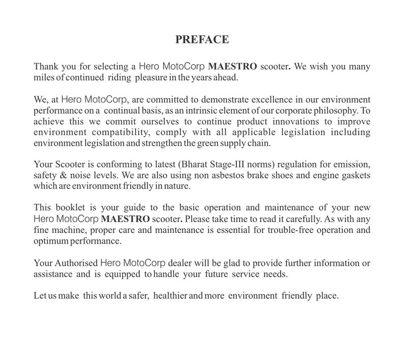 HERO MAESTRO Manuel utilisateur