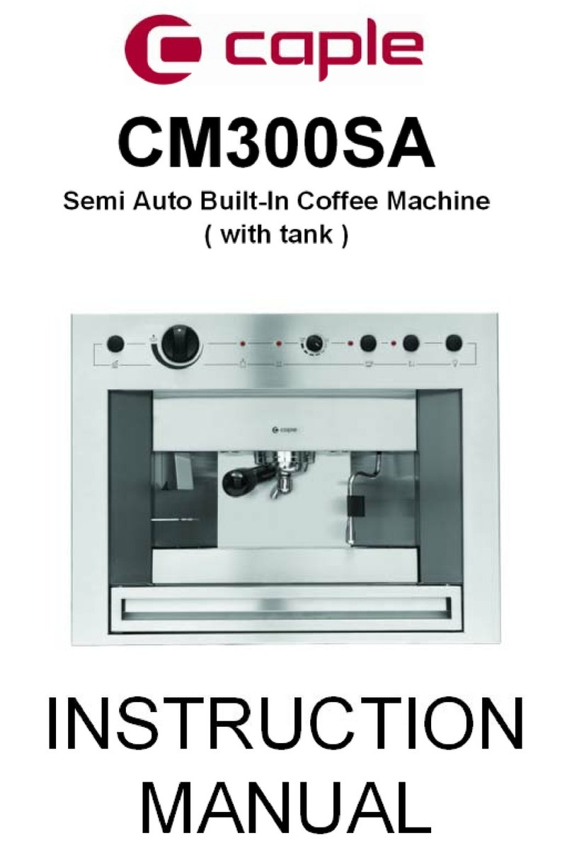 Caple CM300SA Manuel utilisateur