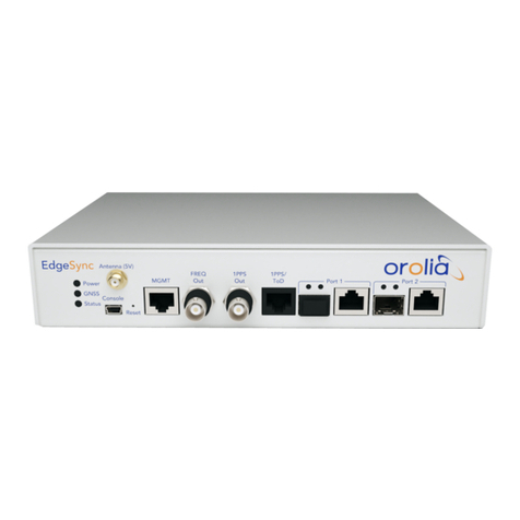 Orolia EdgeSync Manuel utilisateur