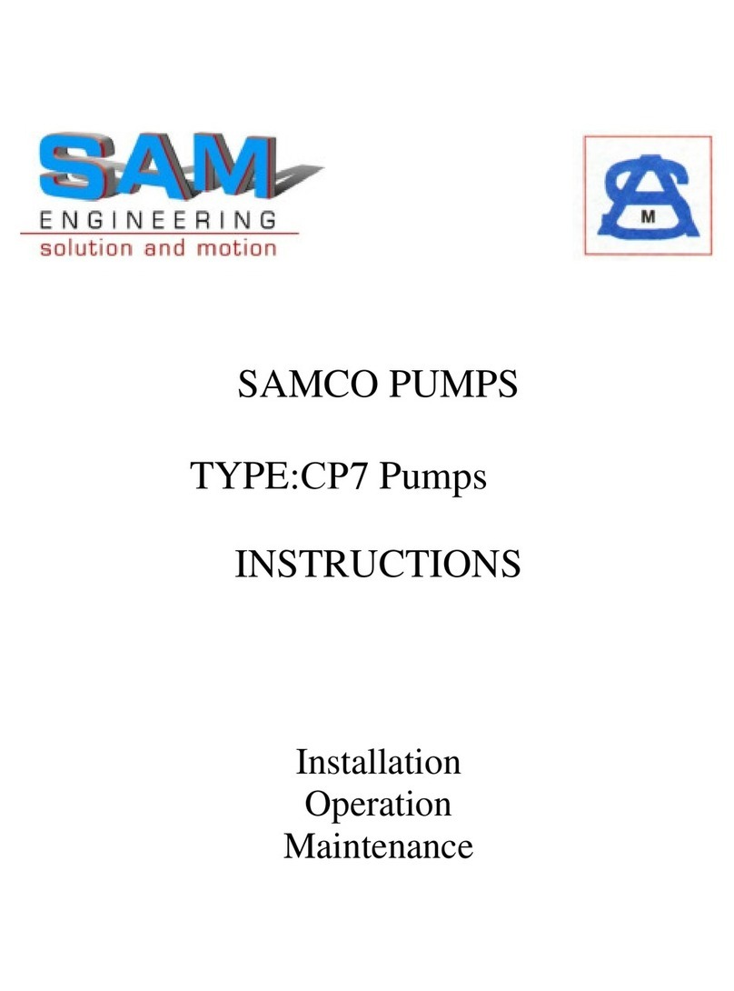 SAMCO CP7 Manuel utilisateur