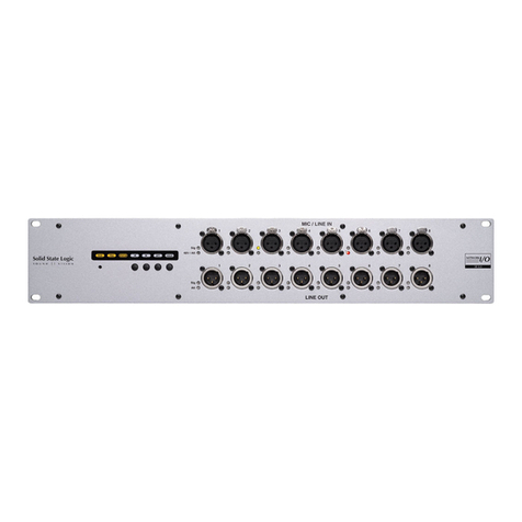 Solid State Logic Network I/O SB 8.8 Guide de démarrage rapide