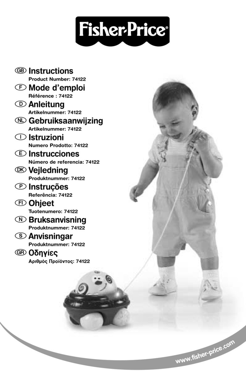 Fisher-Price 74122 Manuel utilisateur