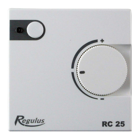 Regulus RC 25 Manuel utilisateur