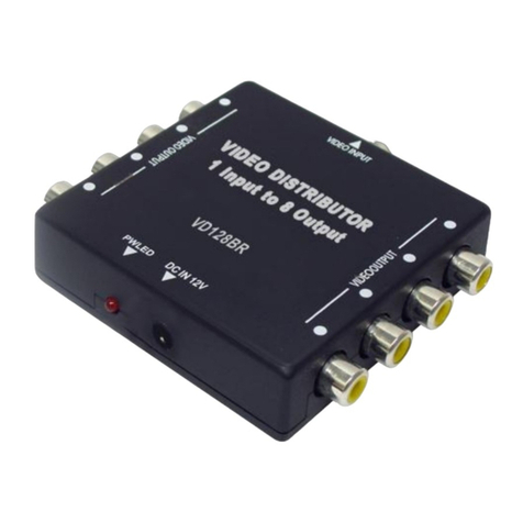 UTP BALUN VD128BR Manuel utilisateur