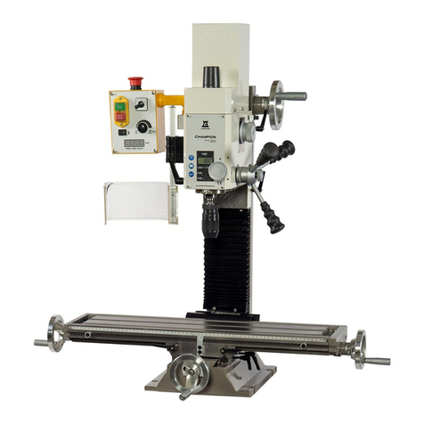 CHESTER Champion 20VS Manuel utilisateur