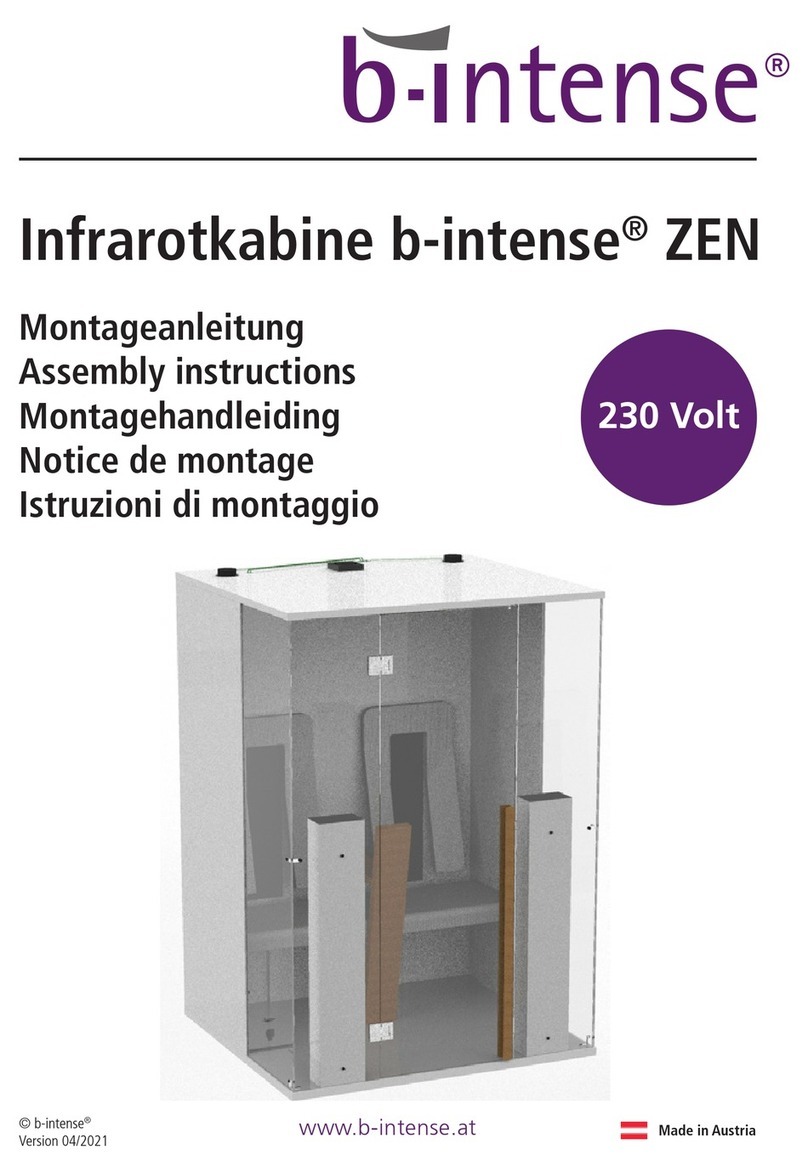 b-intense Zen Manuel utilisateur
