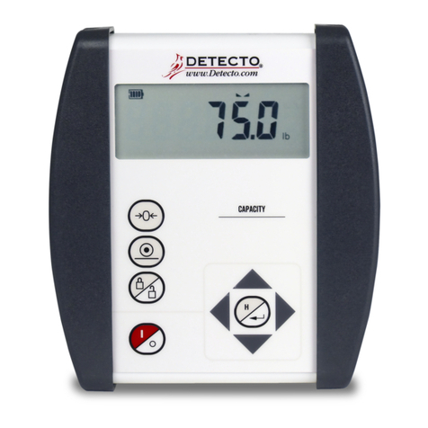 Detecto 750 Manuel utilisateur