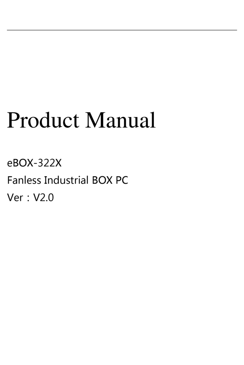 AMI eBOX-322 Series Manuel utilisateur