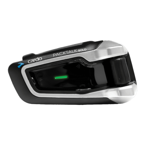 Cardo Systems Packtalk Bold Manuel utilisateur Cardo Systems Packtalk Bold Manuel utilisateur
