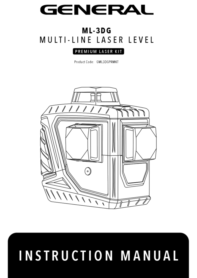 General ML-3DG Manuel utilisateur