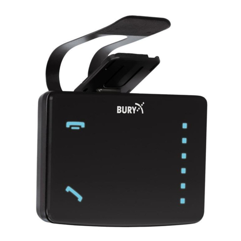 Bury technologies EasyTouch Pro Manuel d'instructions