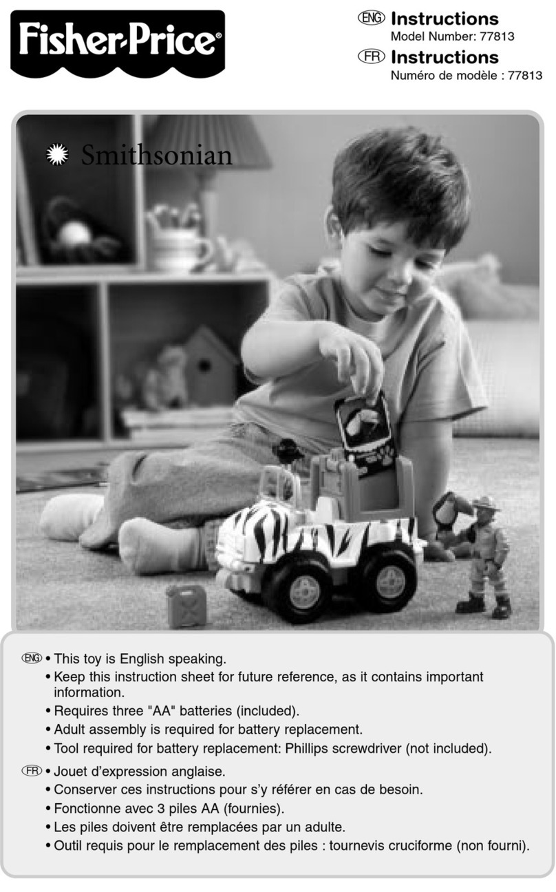 Fisher-Price Smithsonian Manuel utilisateur