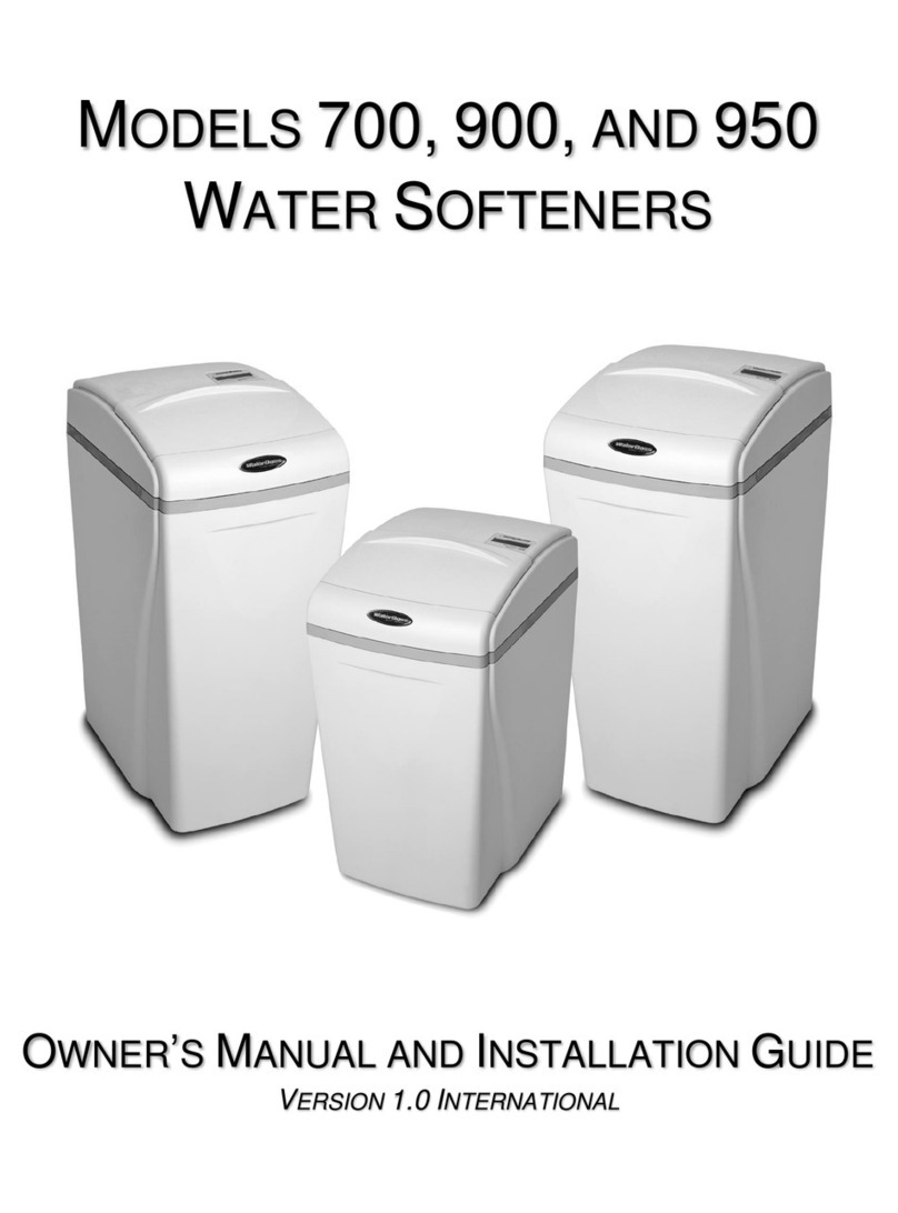 Smith Water 700 Manuel de programmation