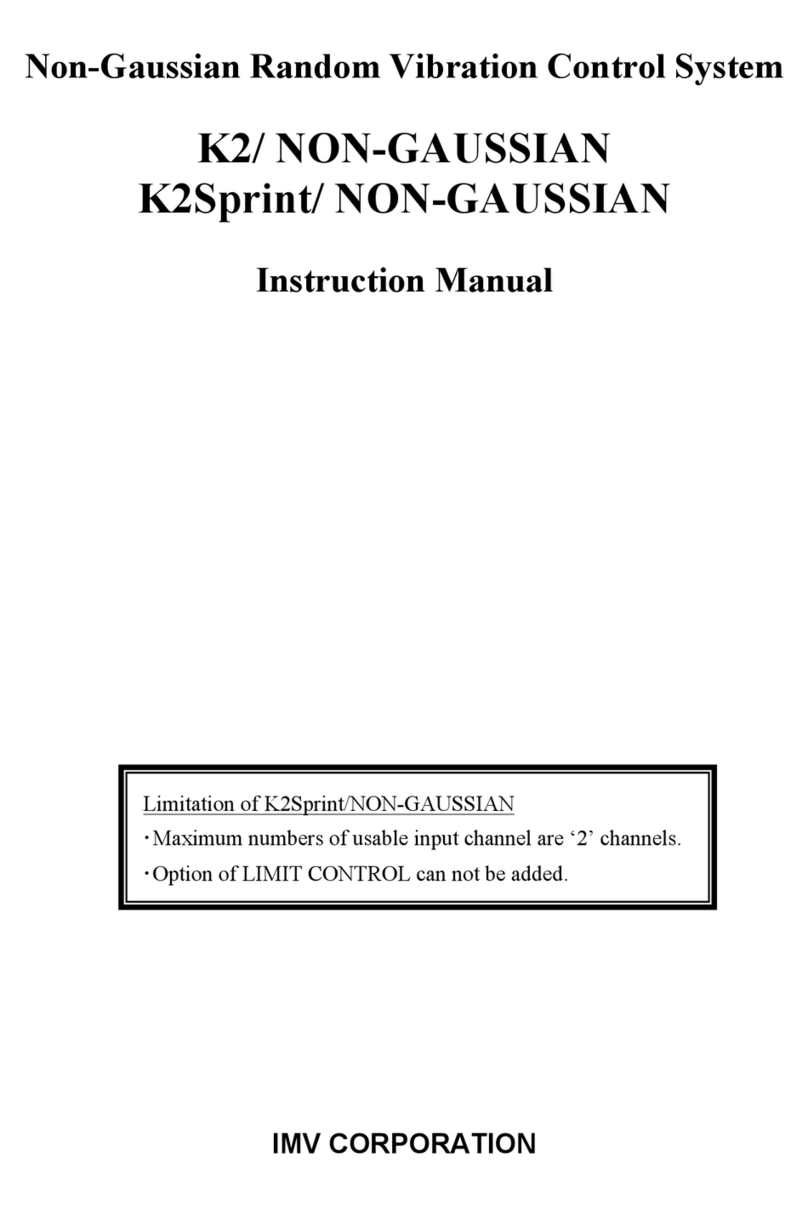 IMV K2 Manuel utilisateur